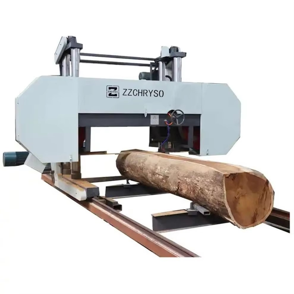 High Efficiency Log Timber Mill Horizontal Band Saw Machine